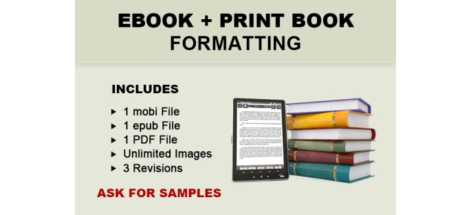 Ebook and Print Book Formatting